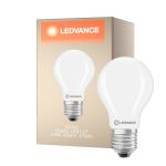 Ledvance Classic LED E27 Pære Matt 5.9W 806lm - 827 Ekstra Varm Hvit | Dimbar | mable - Erstatter 60W