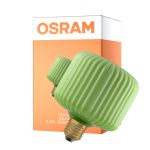 Osram Decor LED Lamp Grønn Glass E27 3.5W 300lm - 827 Ekstra Varm Hvit | Erstatter 25W