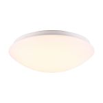 Nordlux Taklampe Ask 28 Metall Hvit 12W 1050lm - 830 Varm Hvit | IP44