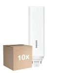 Fordelspakning 10x Philips CorePro PL-T LED Pære HF 15W - 840 Kald Hvit | 4-Stift - Erstatter 15W