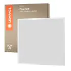 Ledvance LED panel Comfort Aluminium Hvit 28W 3640lm - 840 kald hvit | 60x60cm - UGR < 19