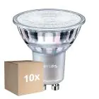 Fordelspakning 10x Philips MASTER Value LED Spot GU10 PAR16 2.8W 270lm 60D - 927 Ekstra Varm Hvit | Beste Fargegjengivelse Dimbar - Erstatter 35W